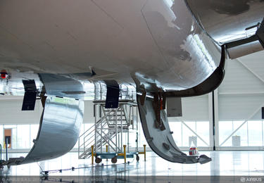 A330 in maintenance