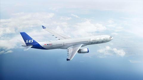 Scandinavian-Airlines-in-flight