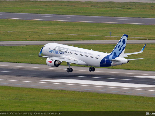 A320 Neo Landing