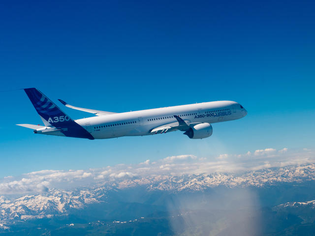 エアバス AIRBUS A350-900 1/80 1/100 1/120超巨大 エアバス A350-900