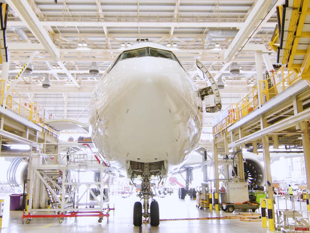 A330neo hangar
