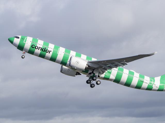 A330neo Condor takeoff