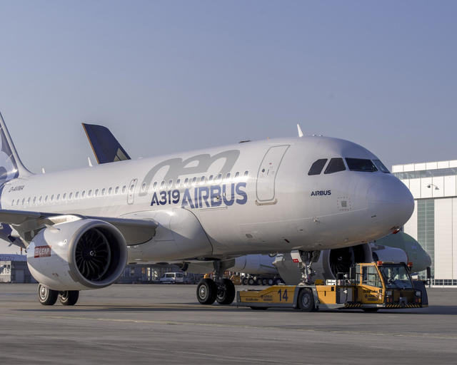 A319neo A319neo on the tarmac