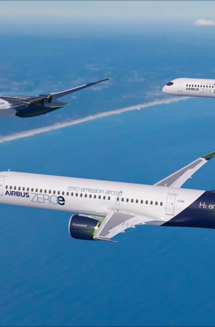 Airbus Zero Emission Patrol Flight