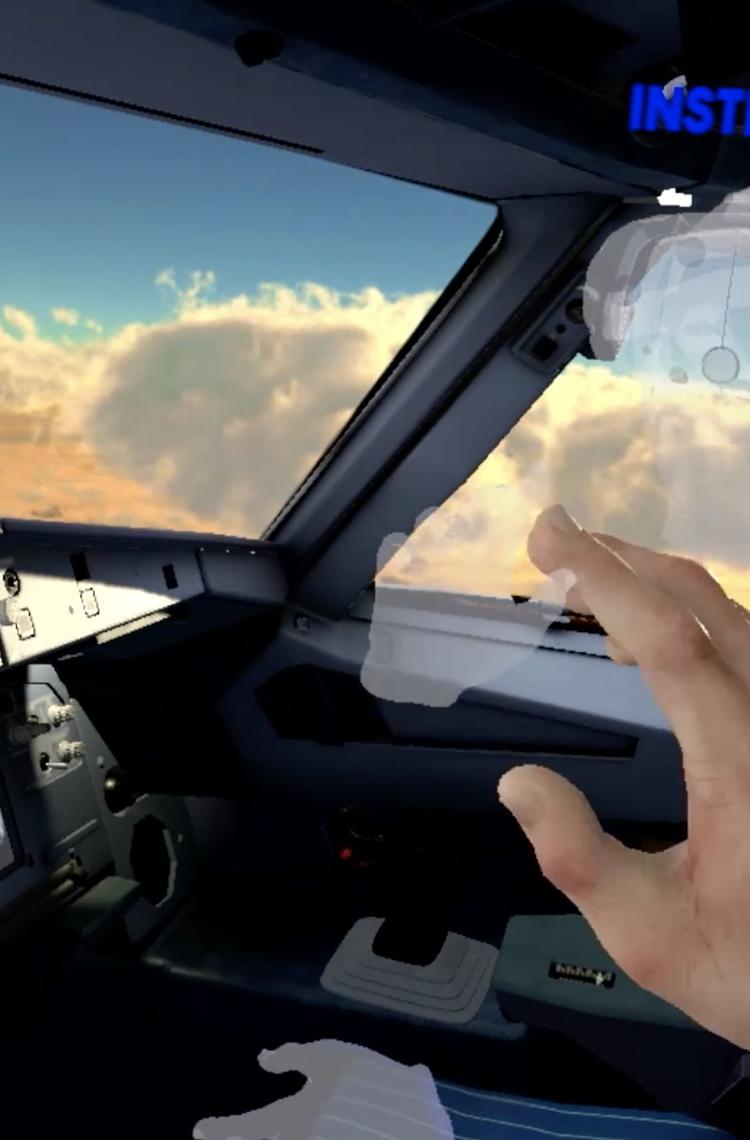 VR Flight Trainer with Instructor VR Flight Trainer with Instructor