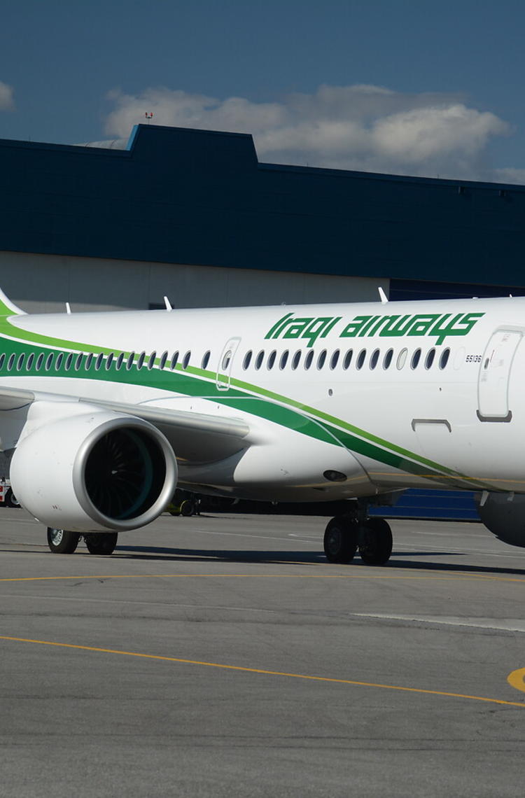 Iraqui Airways first A220 Iraqui Airways first A220