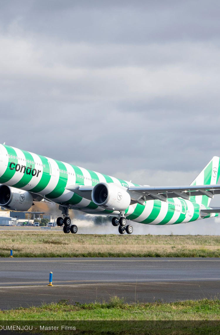 Condor A330neo takeoff Condor A330neo takeoff
