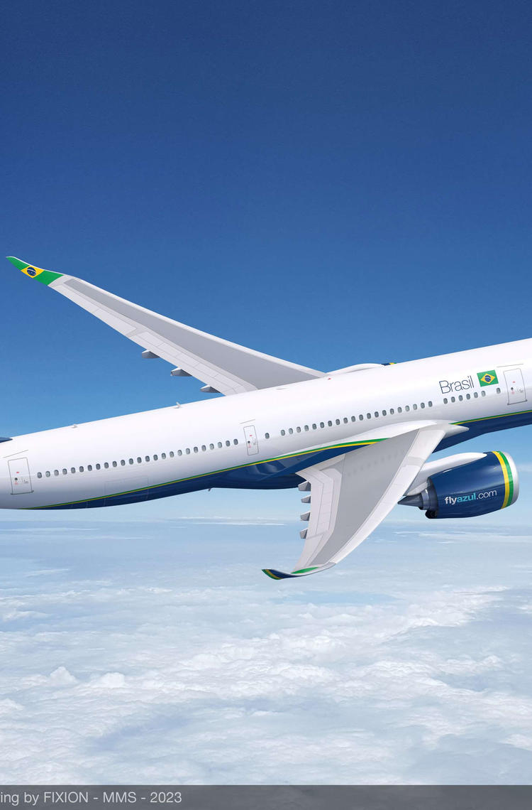 Azul Linhas Aéreas A330neo rendering Azul Linhas Aéreas A330neo rendering