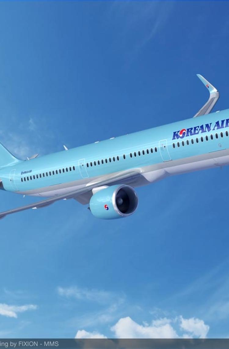 Korean Air A321neo render Korean Air A321neo render