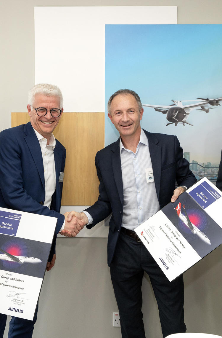 Qantas signs for Skywise Predictive Maintenance Qantas signs for Skywise Predictive Maintenance