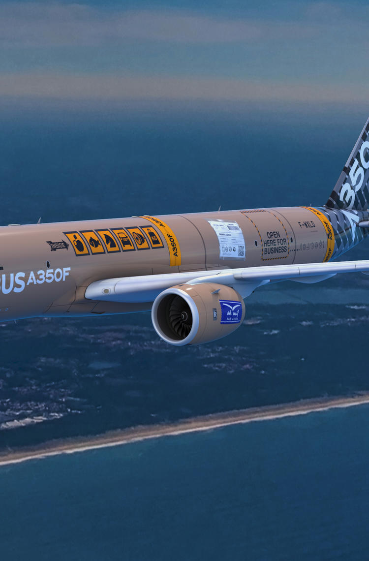 A350F rendered in the winning livery revealed at Paris Airshow 2023 A350F rendered in the winning livery revealed at Paris Airshow 2023
