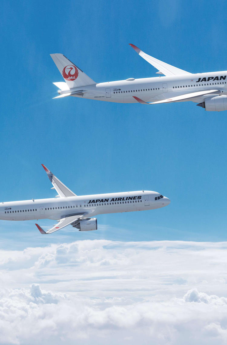 JAL A350 A321neo