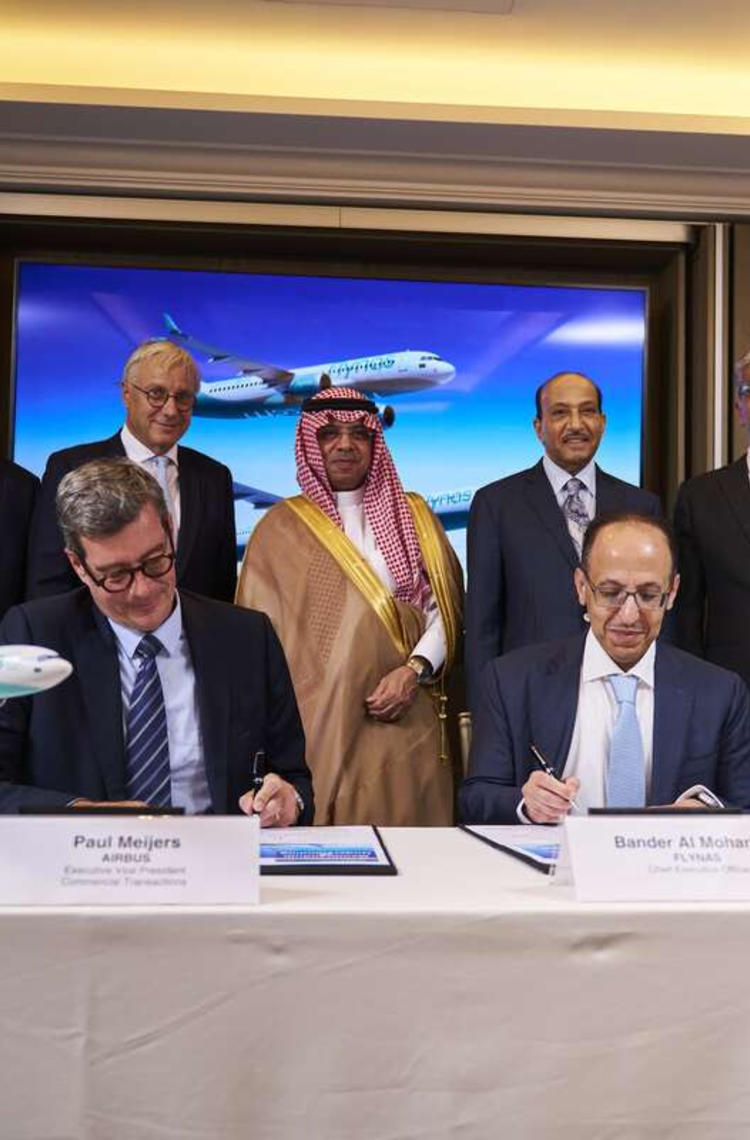 flynas signs agreement for additional 75 A320neo Family aircraft and 15 A330neo