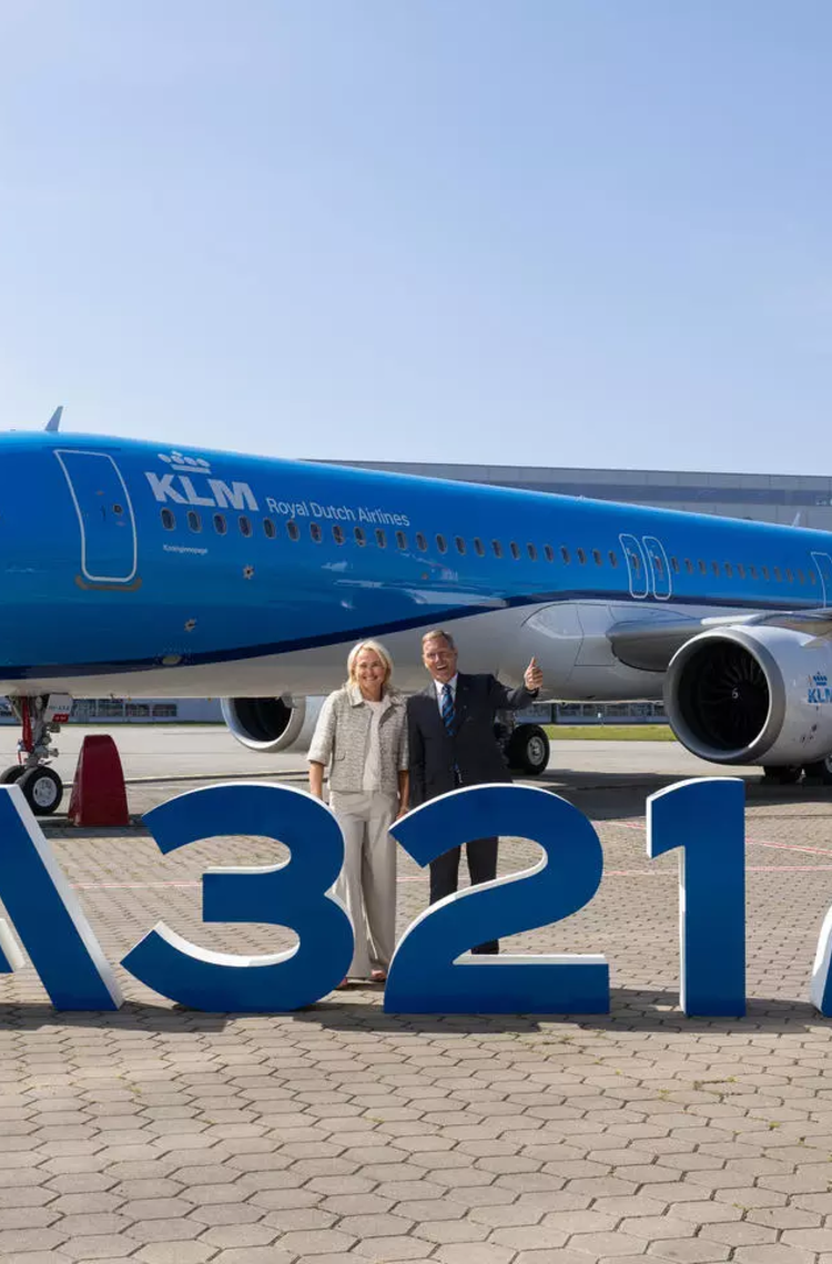 First A321neo delivery to KLM First A321neo delivery to KLM