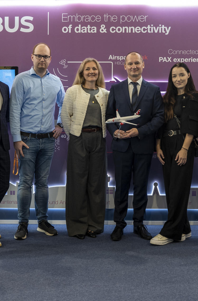 Czech Airlines & Smartwings on Airbus' stand during 2024 MRO Europe