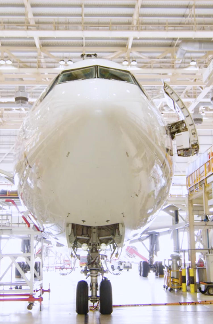A330neo hangar