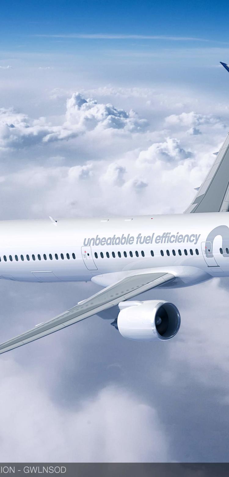 A321neo in flight A321neo in flight