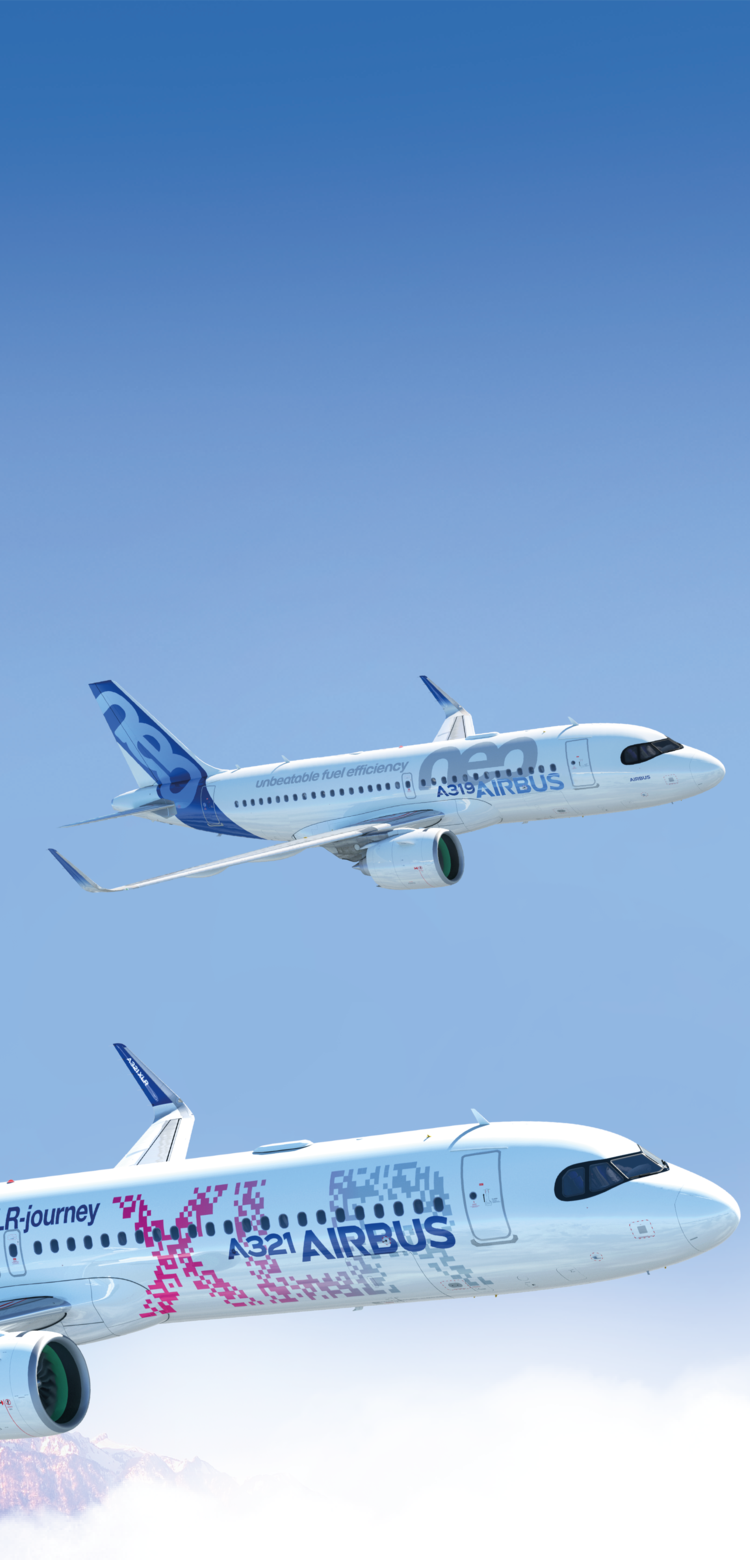 A320 family in flight A320 family in flight