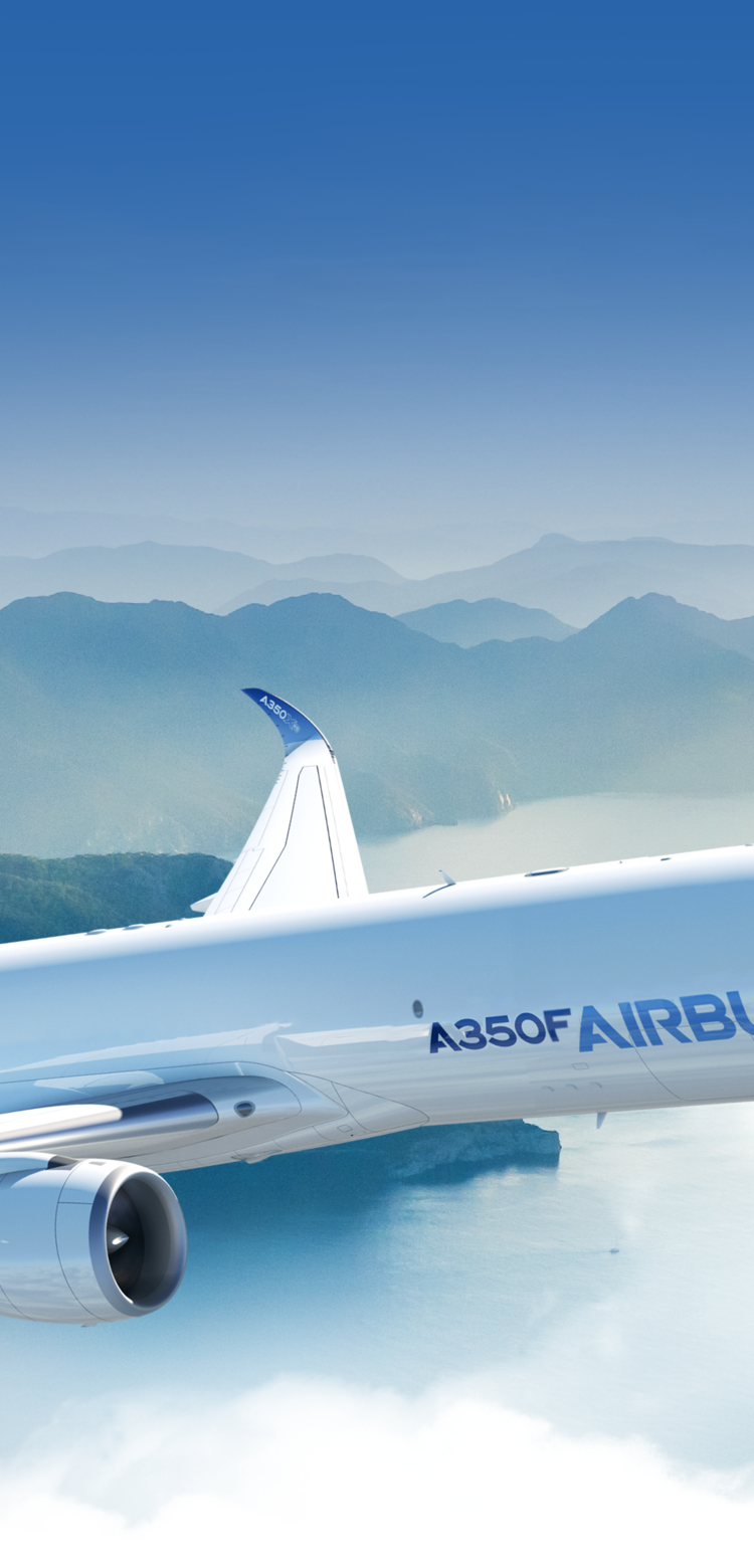 A350F in flight A350F in flight