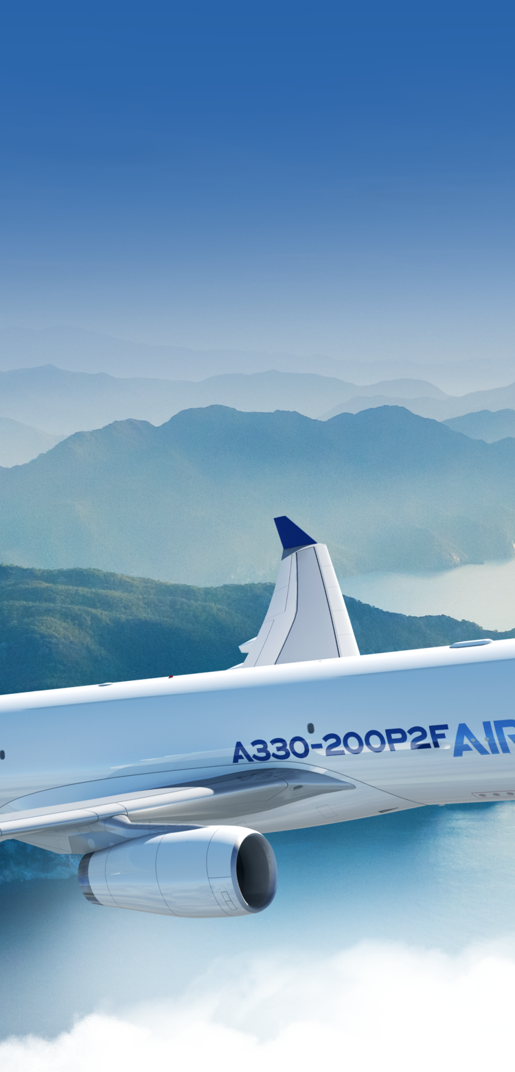 A330-200P2F in flight A330-200P2F in flight