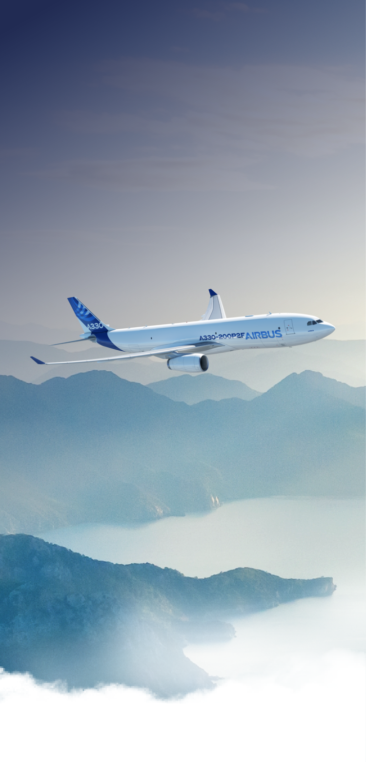 A330-200P2F in flight A330-200P2F in flight