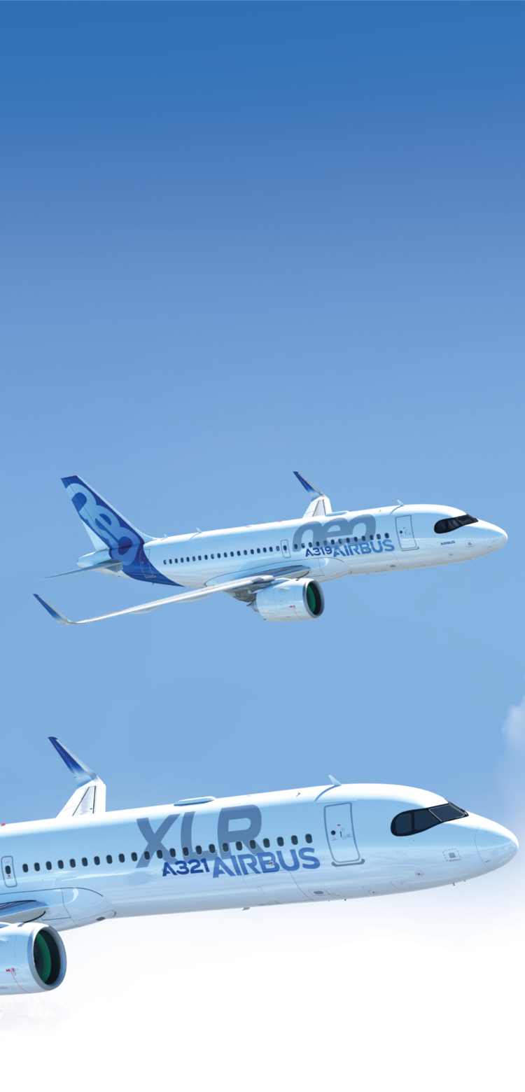 A320 family in flight A320 family in flight