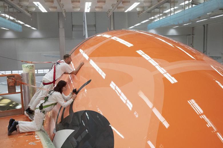 Livery Paint shop Orange