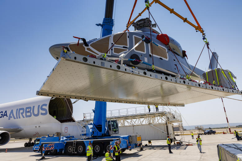 H160 loading in Beluga for Brazil