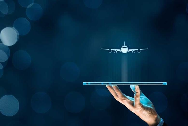 Data - Aircraft out of a tablet