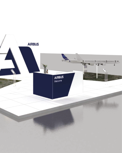 Airbus booth preview wings india