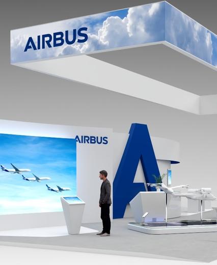 Airbus stand - Cropped banner