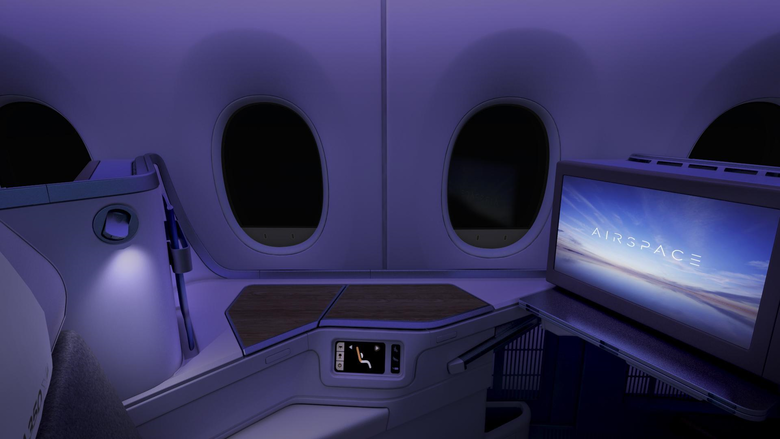 A350 Electro-Dimmable Windows