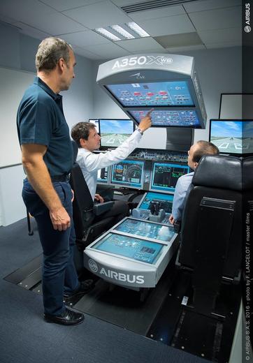 A flight Training session with an instructor