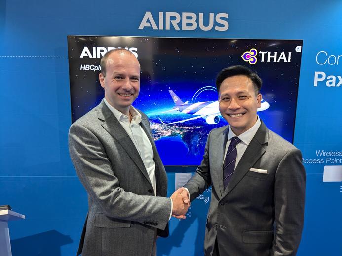Thai Airways International signs for HBCplus at APEX Expo 2024